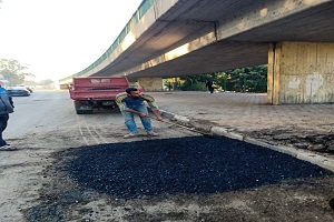 أعمال صيانة بالحي