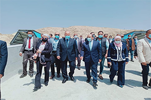 إفتتاح محطة المقطم الوسيطة لنقل المخلفات بحضور عدد من الوزراء ومحافظ القاهرة