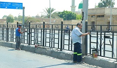 نظافة القاهرة ترفع كفاءة المحاور والطرق