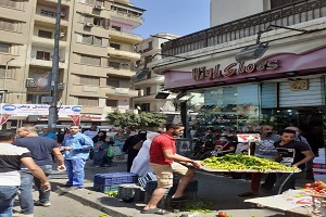 استعادة المظهر الحضاري لشوارع الحي