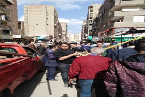 حملة مكبرة برئاسة رئيس حى عين شمس