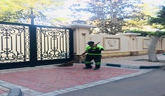 نظافة الشوارع بالزمالك