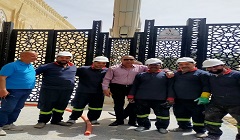 اعمال رفع كفاءة المناطق الأثرية والمساجد والآثار