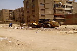حى التبين يشن حملات نظافة وإشغالات بشوارع