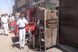 حي المقطم يشن حملات مكبرة لرفع الإشغالات