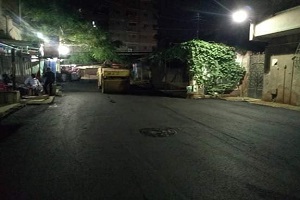 رصف شارع أبو الوفا بحي دار السلام