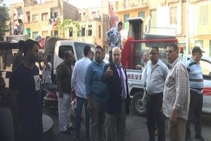 حمله لرفع الإشغالات بالمقطم