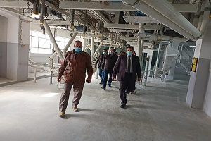 متابعة الاعمال اليومية بالحي 