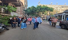 مرور ميداني على منطقة الزمالك لرفع كفاءة خدماتها