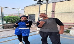 لاعبة مركز شباب روض الفرج تحصل على المركز الثالث ببطولة القاهرة للملاكمة