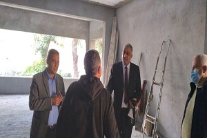 إيقاف أعمال مخالفة بالزمالك