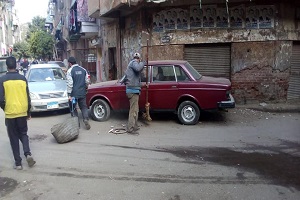 رفع كفاءة الشوارع بالحي 