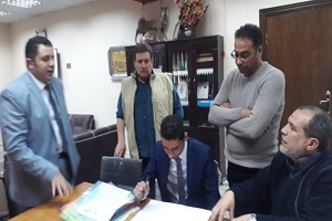 نائب المحافظ للمنطقة الشمالية يترأس لجنة تسكين سوق الزاوية الجديد