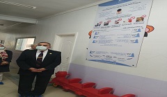 رئيس الحي يتفقد مركز العوضي الطبي التابع لمنطقة البساتين الطبية