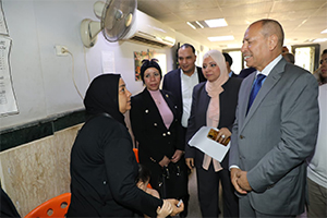 محافظ القاهرة يتفقد المركز التكنولوجي النموذجي بحي الزيتون 