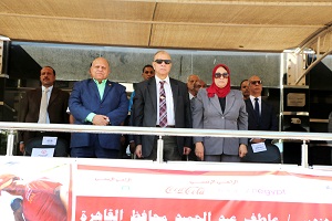 محافظ القاهرة يفتتح مسابقة الاولمبياد الخاص المصري بالقاهرة