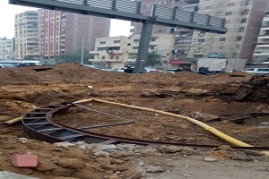 مشروع نفق الصرف الصحي بشارع ترعه الجبل