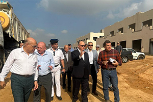 محافظ القاهرة يتفقد مشروع شمال الحرفيين بحي منشأة ناصر