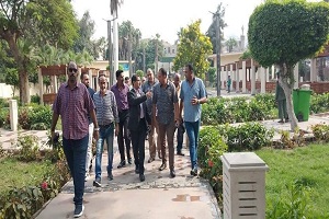 افتتاح حديقة السيدة عائشة 