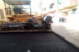 متابعة تنفيذا الخطة الاستثمارية للحي   