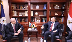 وزير السياحة والآثار يستقبل سفير أذربيجان بالقاهرة لبحث سبل تعزيز التعاون في مجال السياحة والآثار