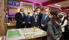 محافظ القاهرة يفتتح معرض "مصر بقت أحلى" للأنشطة الطلابية