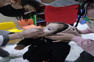 بدء حملة التطعيم ضد شلل الأطفال بالحي