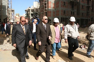 محافظ القاهرة يتفقد مشروع تطوير روضة السيدة زينب