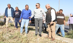 رئيس نظافة القاهرة يتفقد المنطقه الجنوبيه