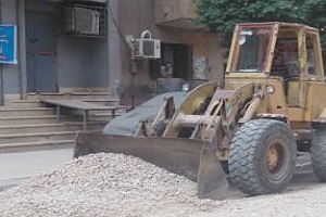 تطوير شارع منشية التحرير وشارع عبد الحميد عثمان بالحي