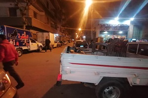 حملات لإزالة كافة الإشغالات والمخالفات بالحي  