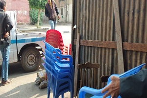 متابعة الاعمال اليومية بالحي 