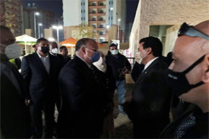 وزير الشباب والرياضة ومحافظ القاهرة يشهدان حفل توزيع الأجهزة الكهربائية على 158 عروس بحي الأسمرات