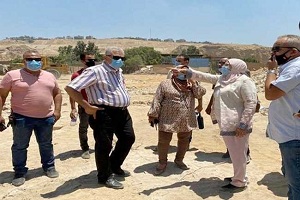 تطوير إنشاء كوبري محور الحضارات بمنطقة التونسي