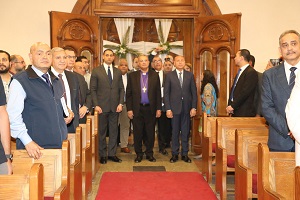 محافظ القاهرة يشهد احتفال عيد القيامة للطائفة الإنجيلية نائبا عن رئيس الوزراء