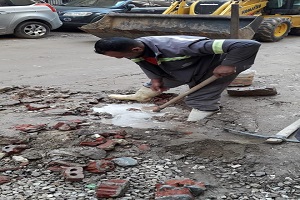 اصلاح كسر مواسير مياه، صرف صحي بحي البساتين