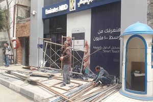 رفع إشغالات بدون ترخيص