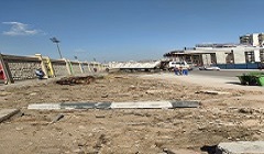 متابعة اعمال النظافة وتحسين المظهر العام للمنطقة الشرقية 