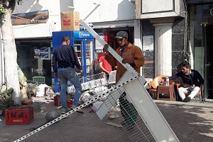 رفع إشغالات بالحي