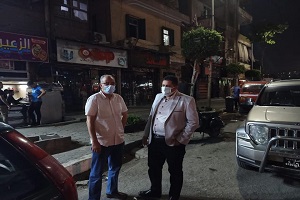 التأكد من غلق المحلات التجارية والمقاهي فى المواعيد المحددة