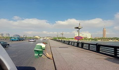 نظافة الشوارع الرئيسية والفرعية بالزمالك