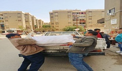 حملات للتصدي للاشغالات ببعض شوارع الحي