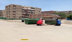 حملات نظافة مكثفه لكنس وتجريد شوارع حي التبين ،روض الفرج