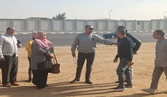 جولة تفقدية لرئيس هيئة النظافة لشارع حسين كامل سليم بشرق القاهرة 
