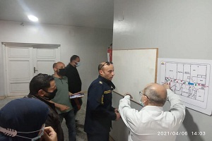 حملات على بعض المصانع في المنطقة الصناعية بالحي