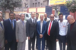 حضور السيد رئيس الحي حفل ختام الأنشطة بمدرسة فتحية بهيج