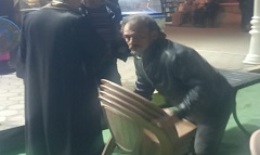 متابعة اعمال رفع الاشغالات بالحي 