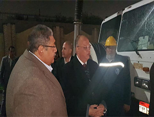 جولة ليلية لمحافظ القاهرة بالاحياء