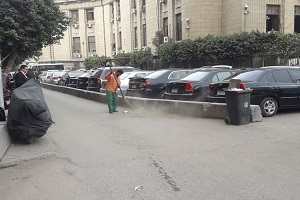 أعمال نظافة بوسط البلد