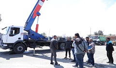 رئيس هيئة نظافة القاهرة يتفقد مجمع جراجات السيدة نفيسة